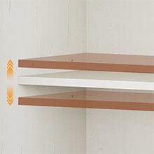 desk with storage