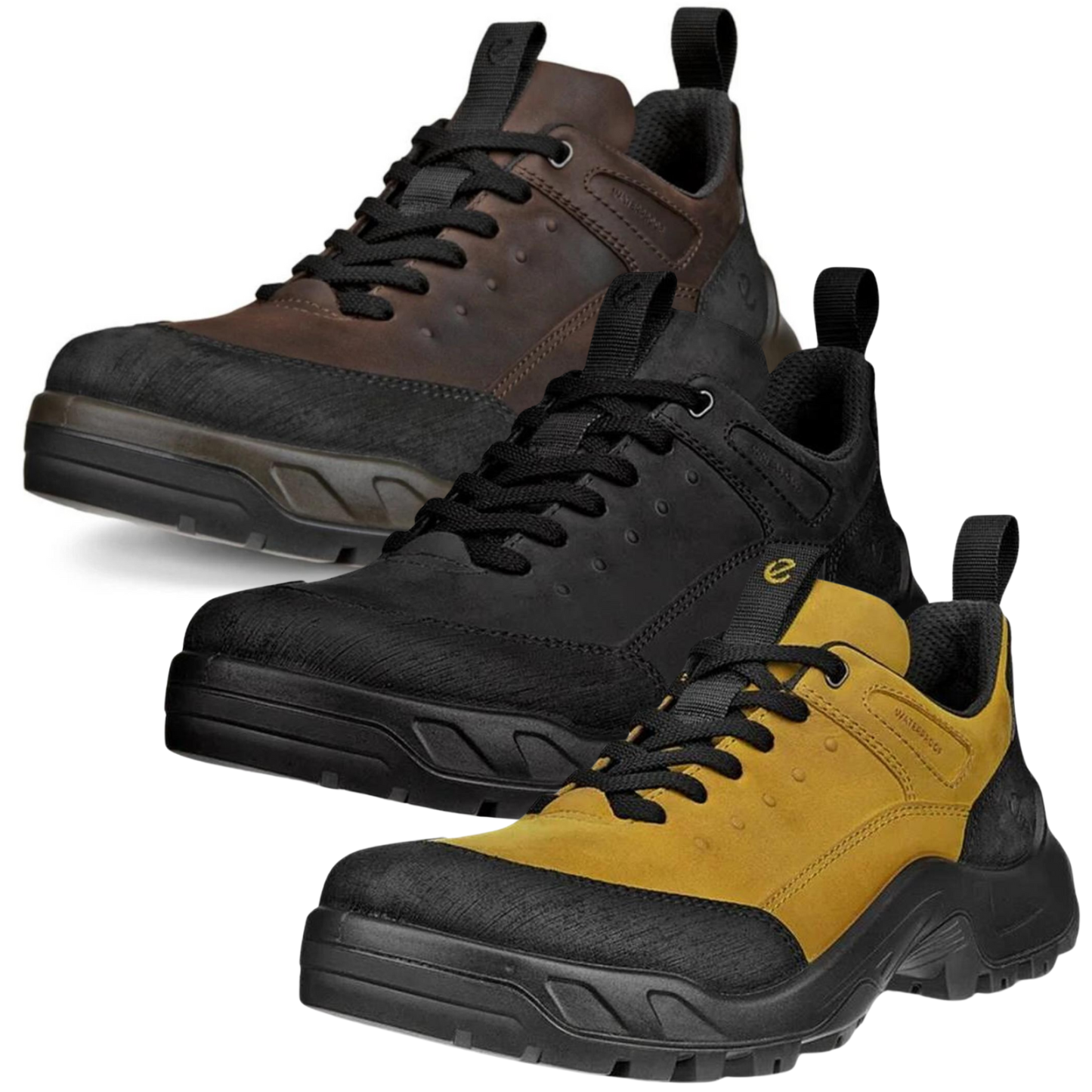 ECthtCO Mens Offroad Waterproof Nubuck Walking Shoes