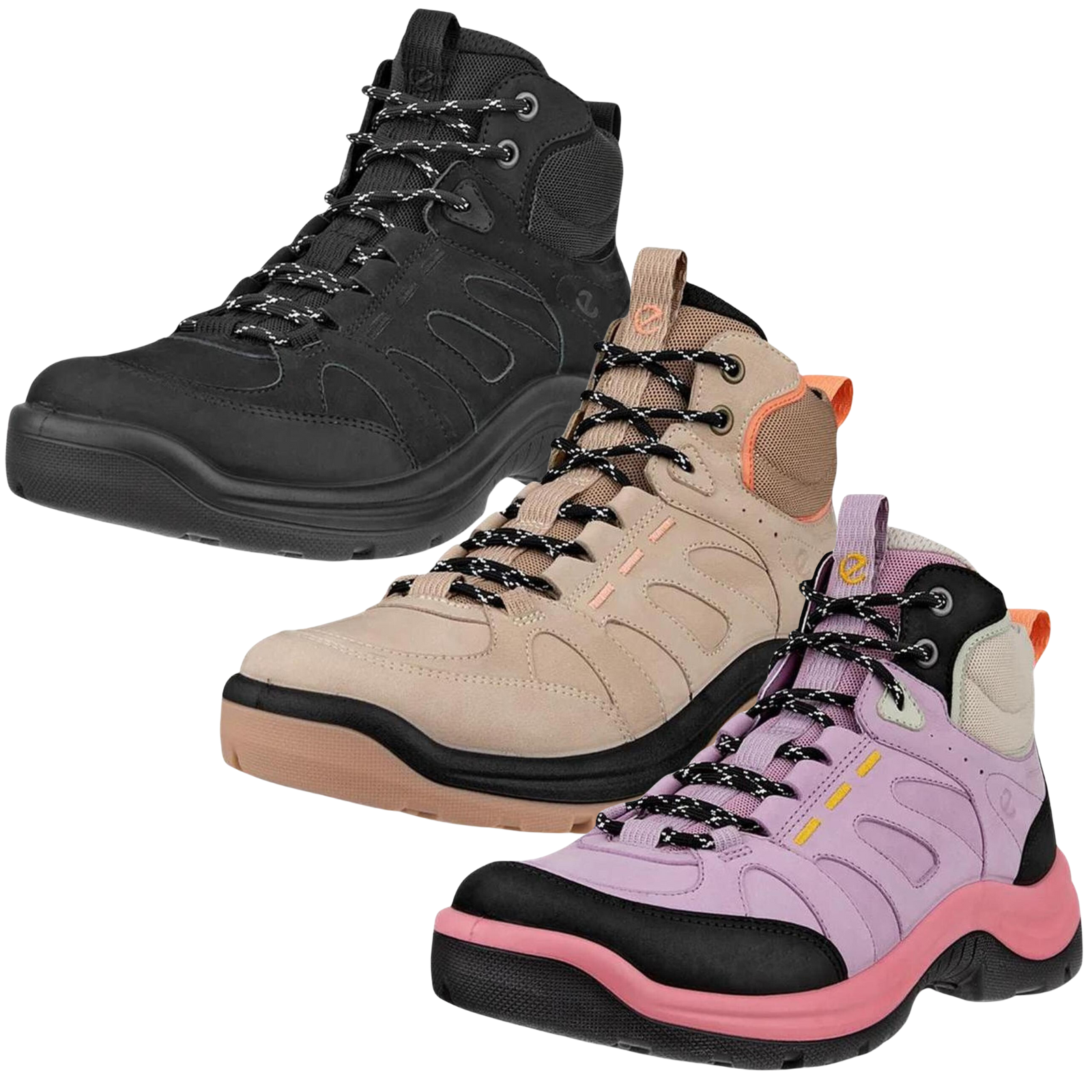 ECthtCO Womens Offroad Mid-Cut Waterproof Walking Boots