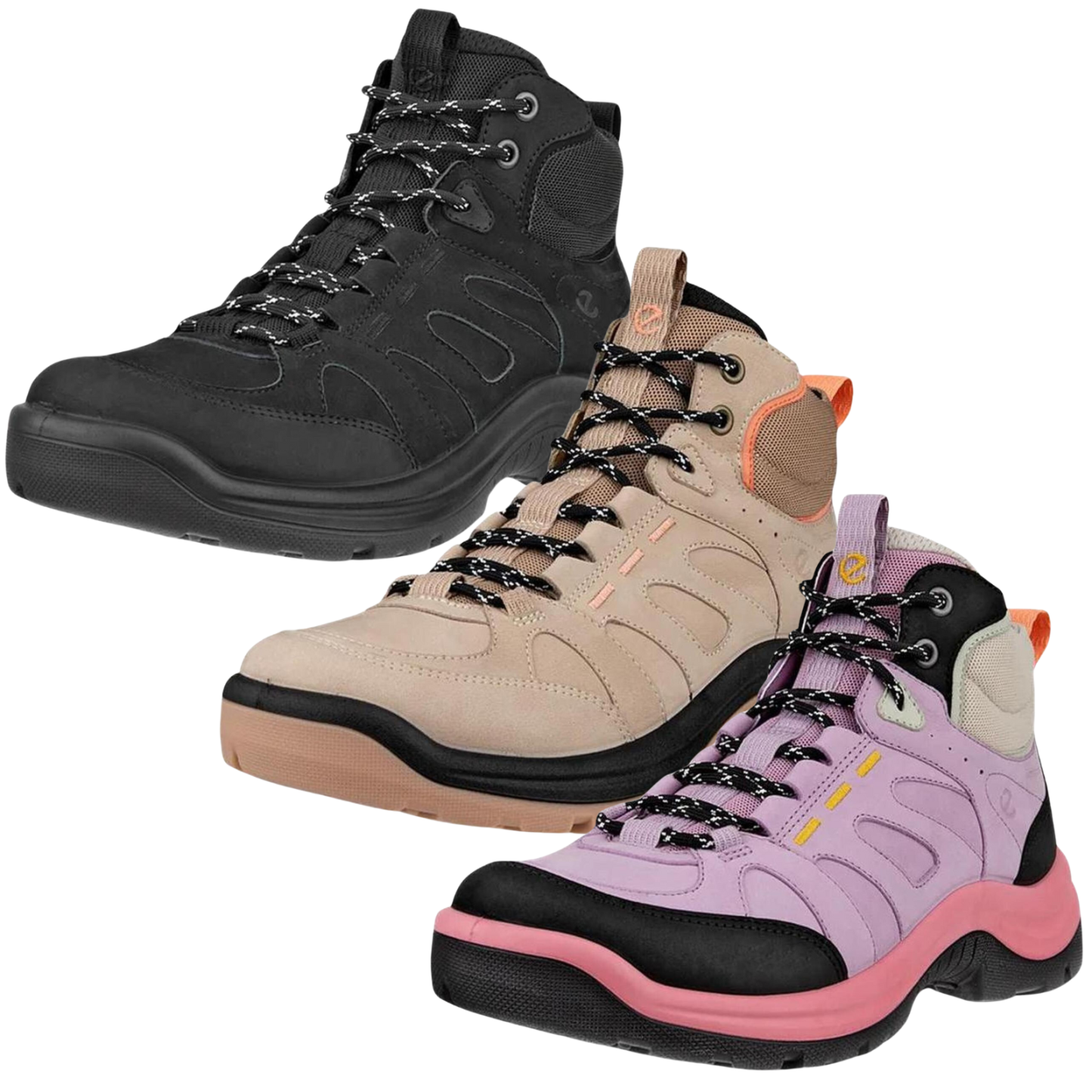 ECthtCO Womens Offroad Mid-Cut Waterproof Walking Boots