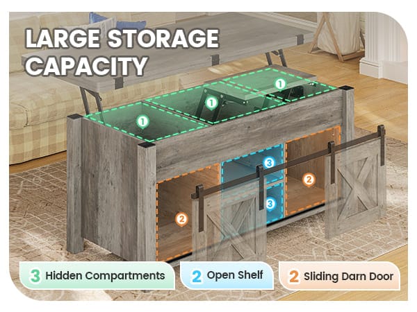 desk with storage