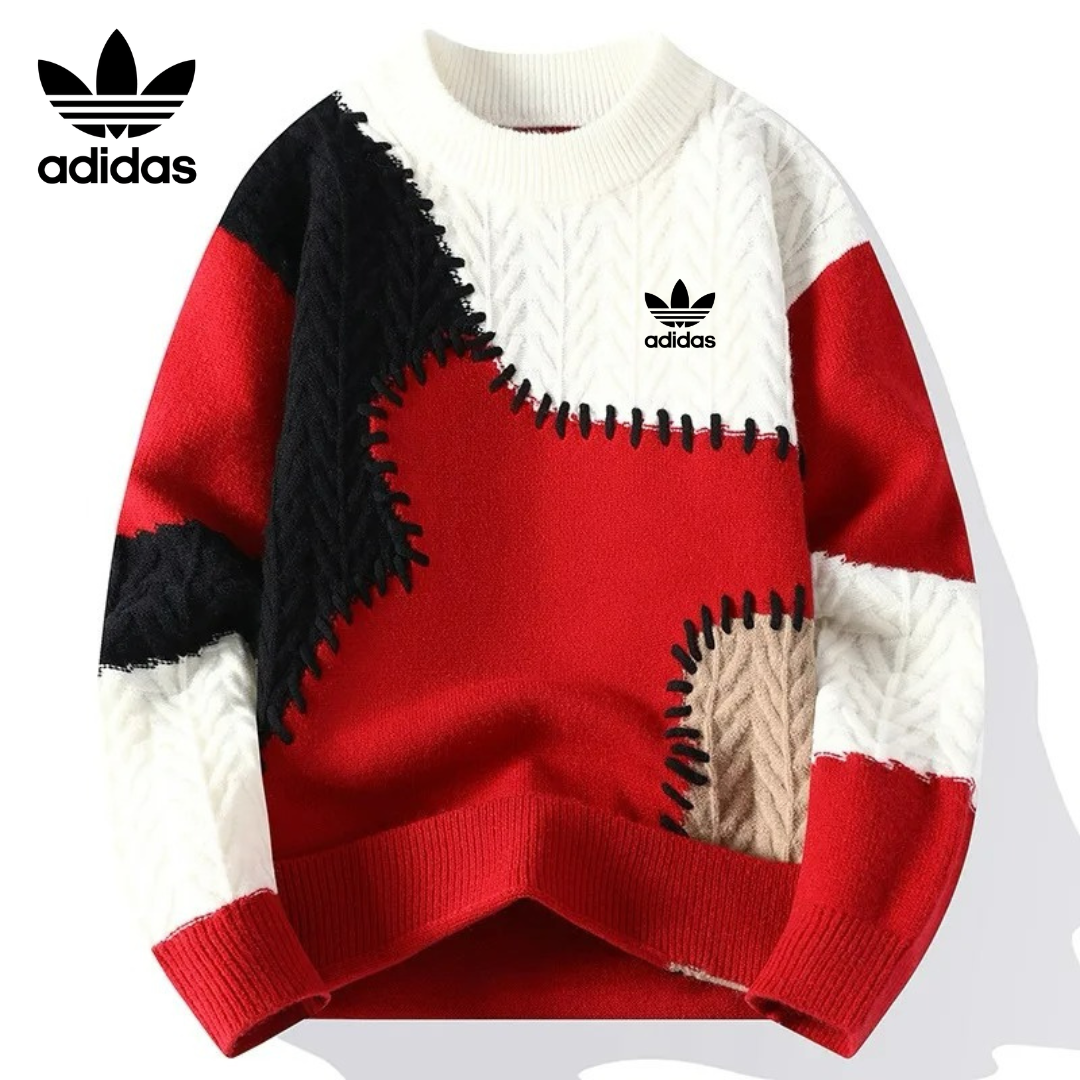 AD – Patch Knit Sweater