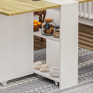 desk with storage
