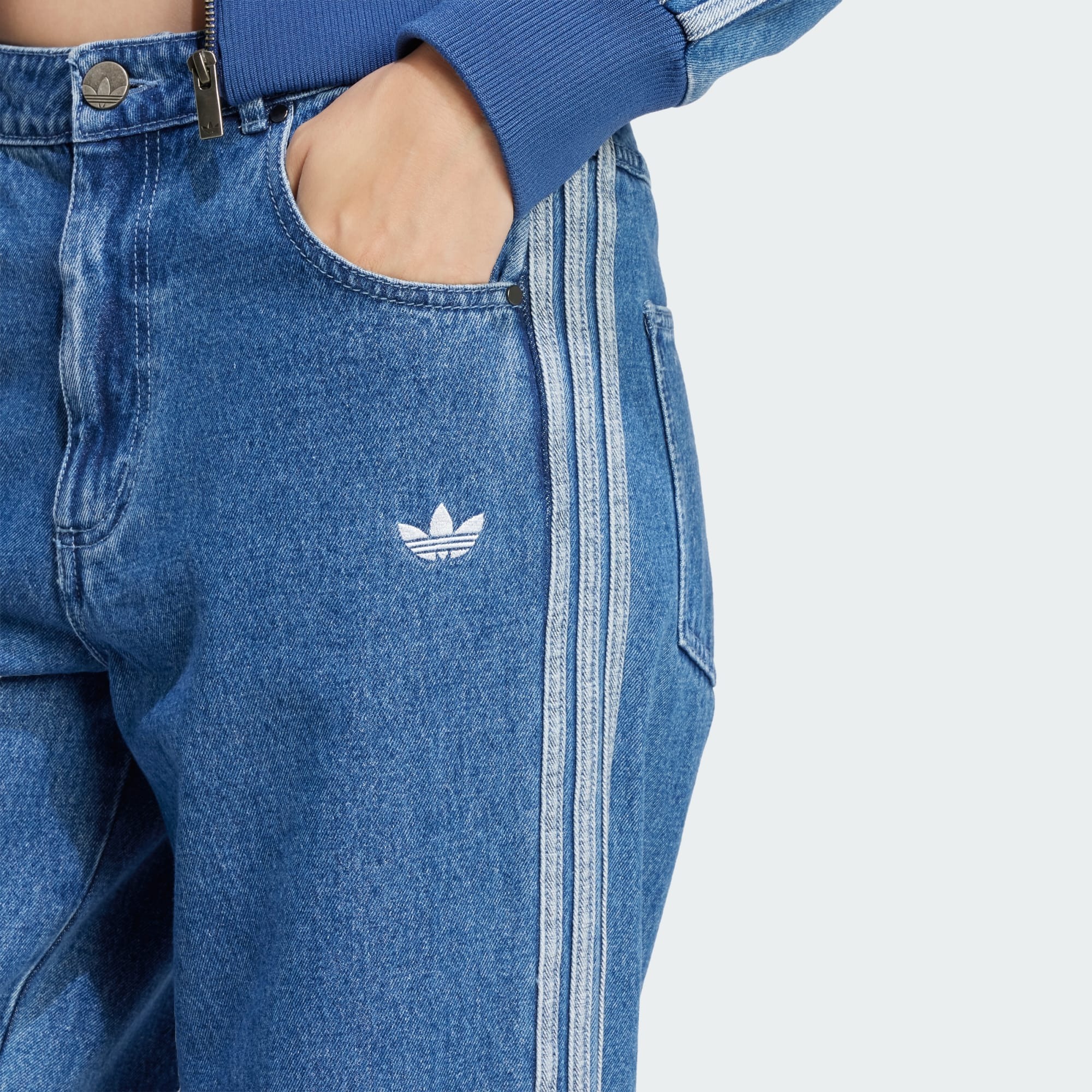 Adicolor Denim 3-Stripes Track Pants