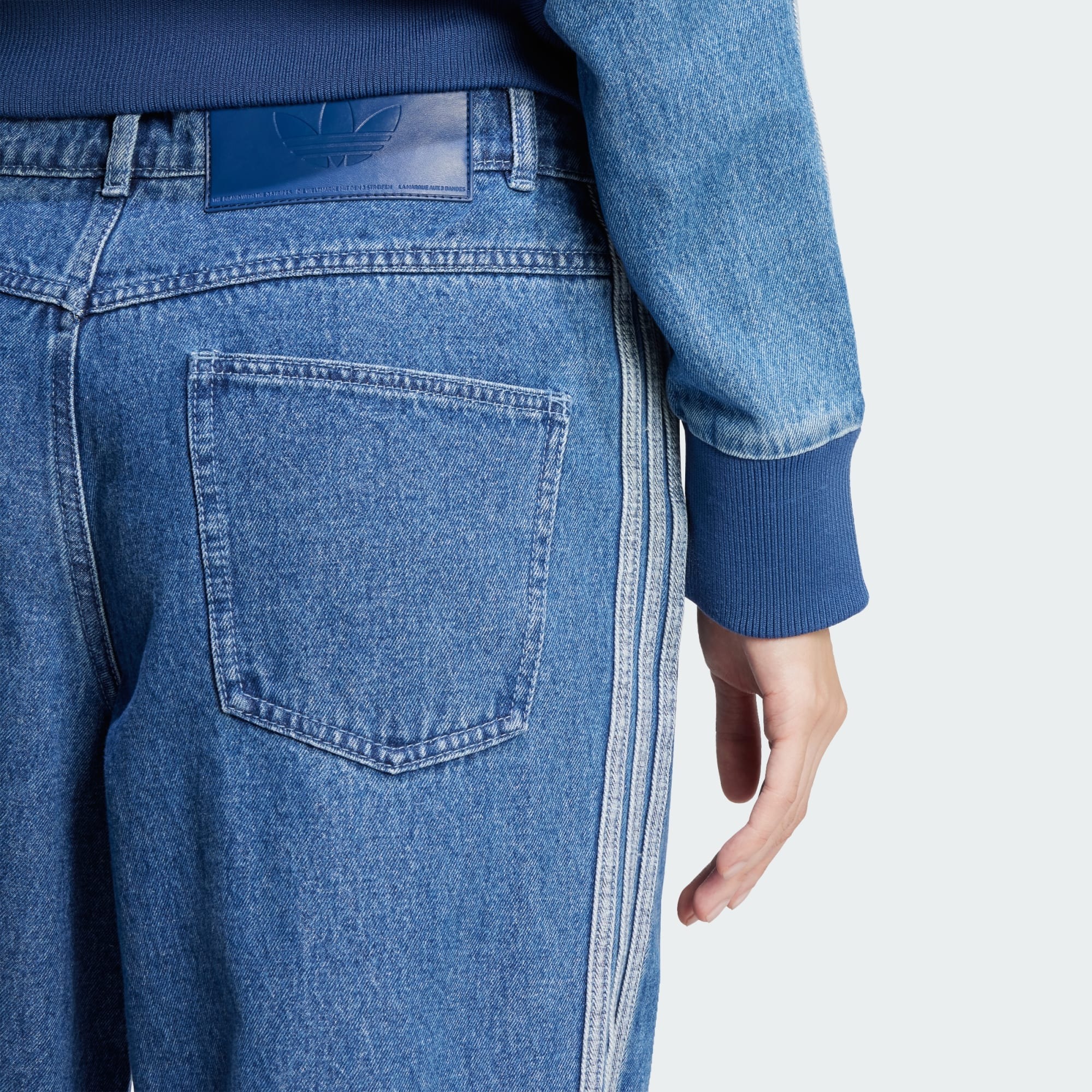 Adicolor Denim 3-Stripes Track Pants
