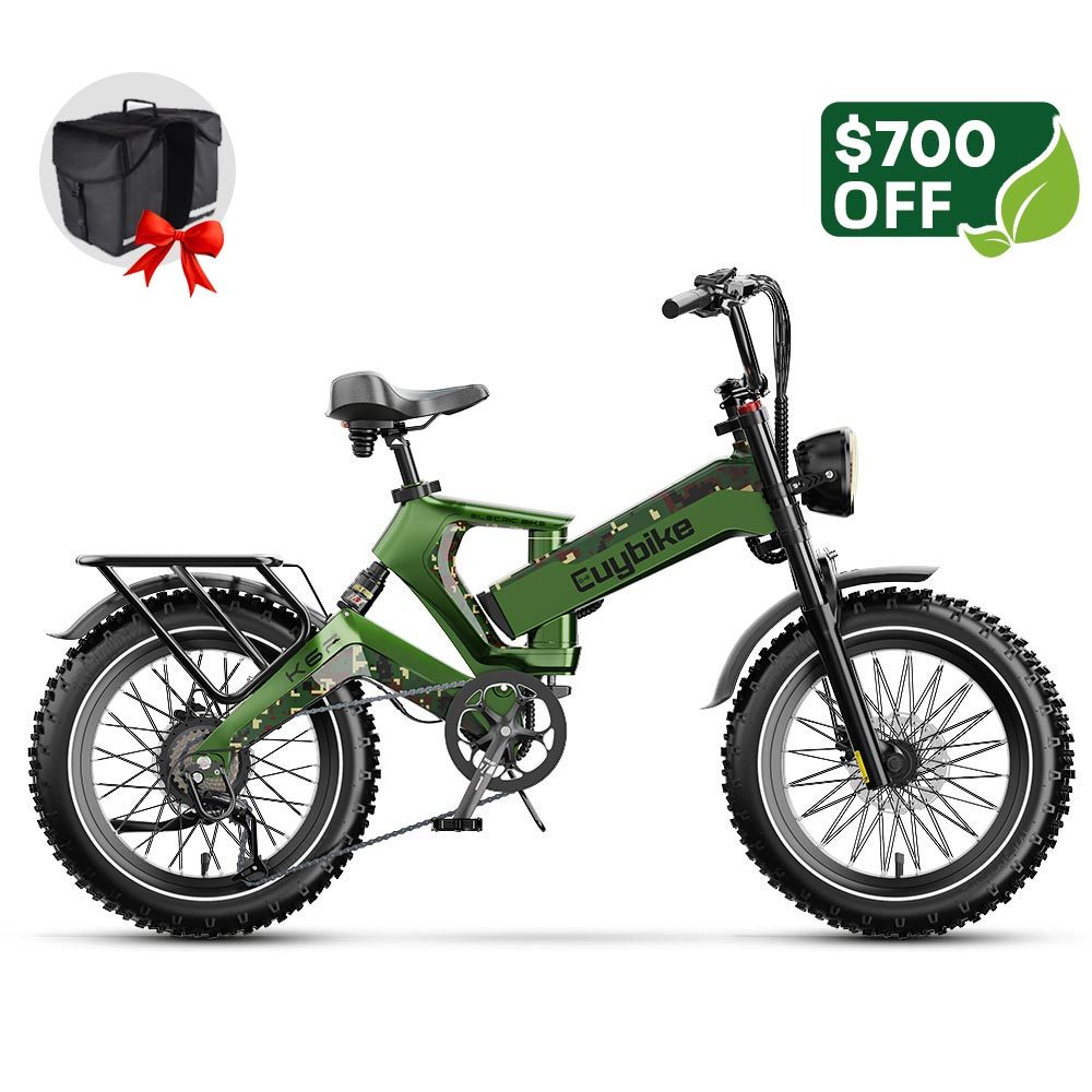 K6 Pro (K6F) Long Range Fat Tire Electric Bike
