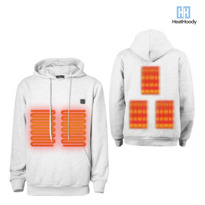 HeatHoody™ – 8 Hours Heated Hoodie - 3 Heat Levels (25–45°C)