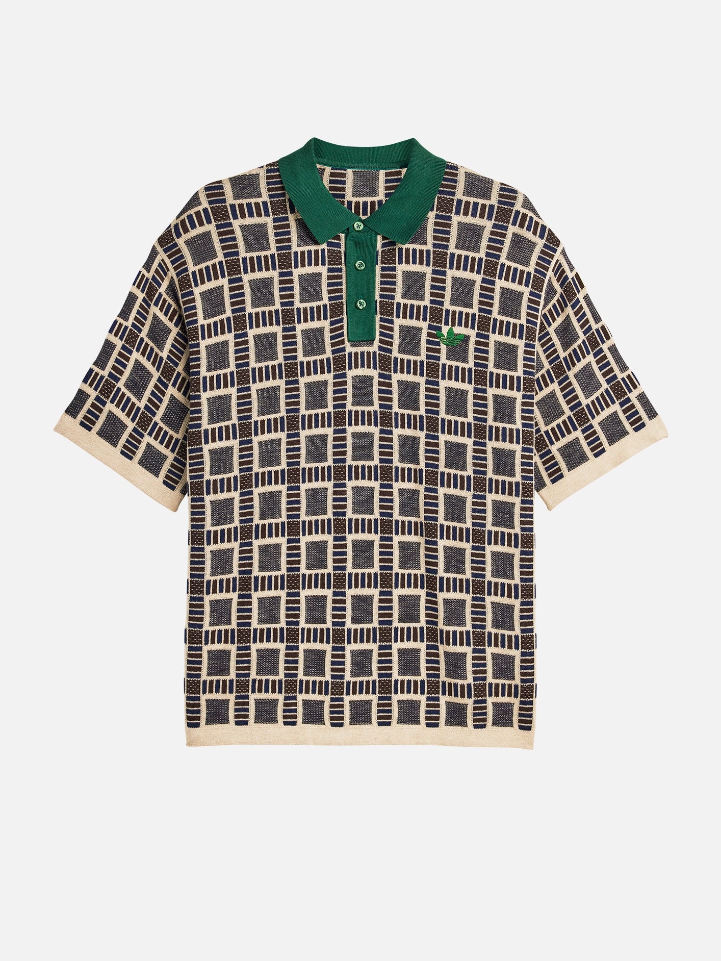 Brain Dead x adidas Polo Shirt "Dust Sand"
