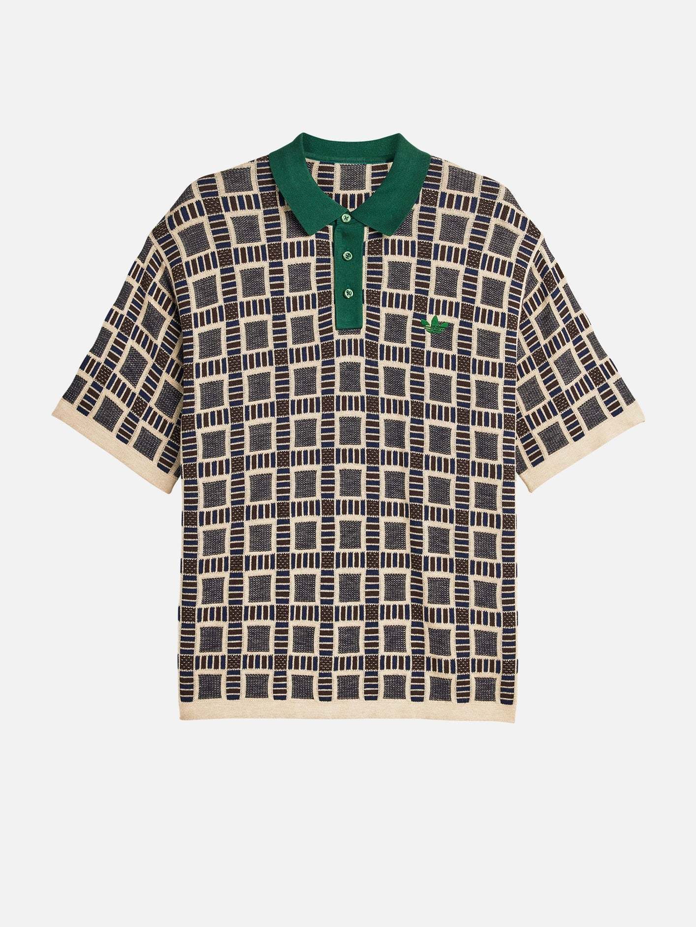 Brain Dead x adidas Polo Shirt "Dust Sand"