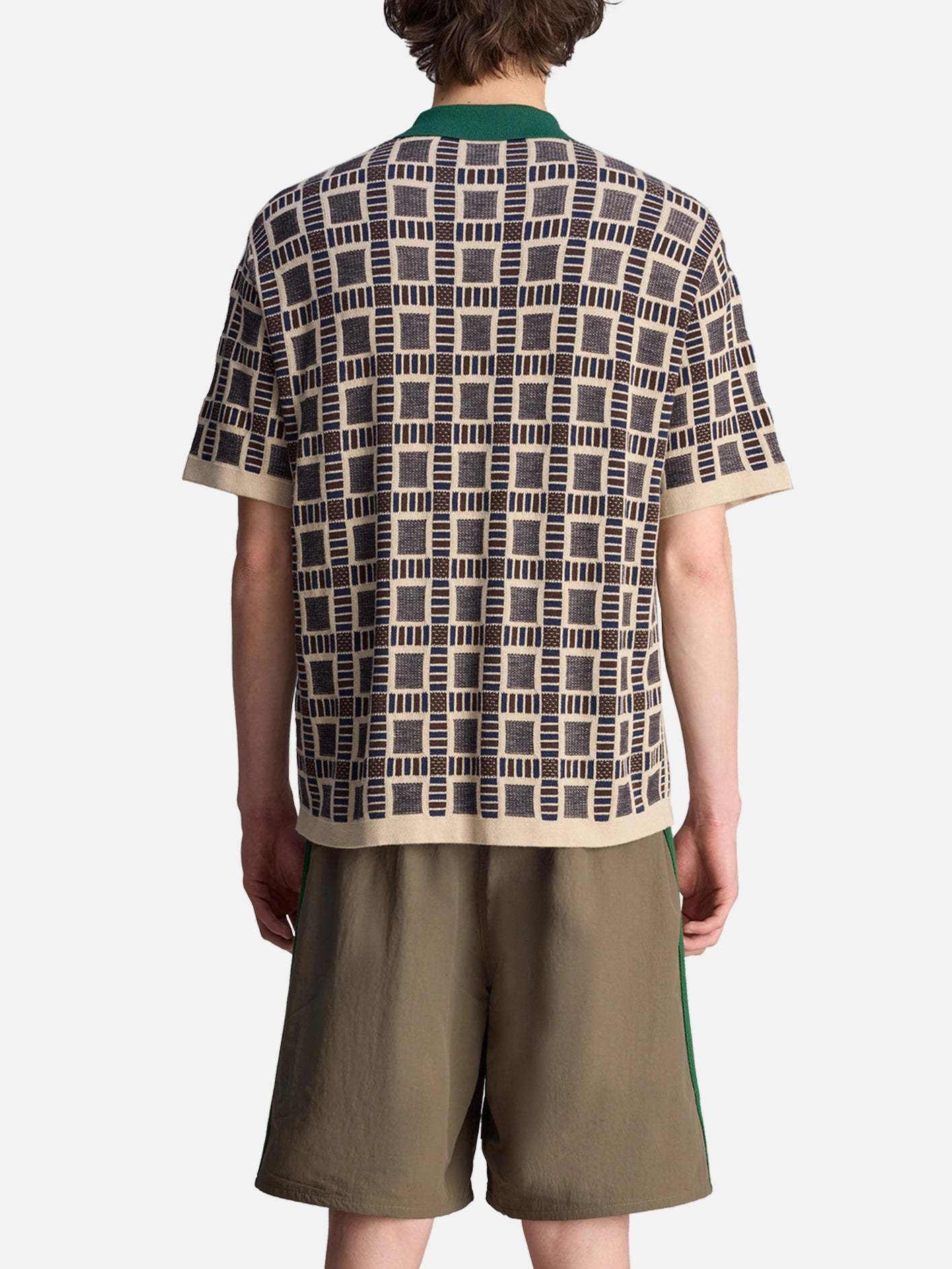 Brain Dead x adidas Polo Shirt "Dust Sand"