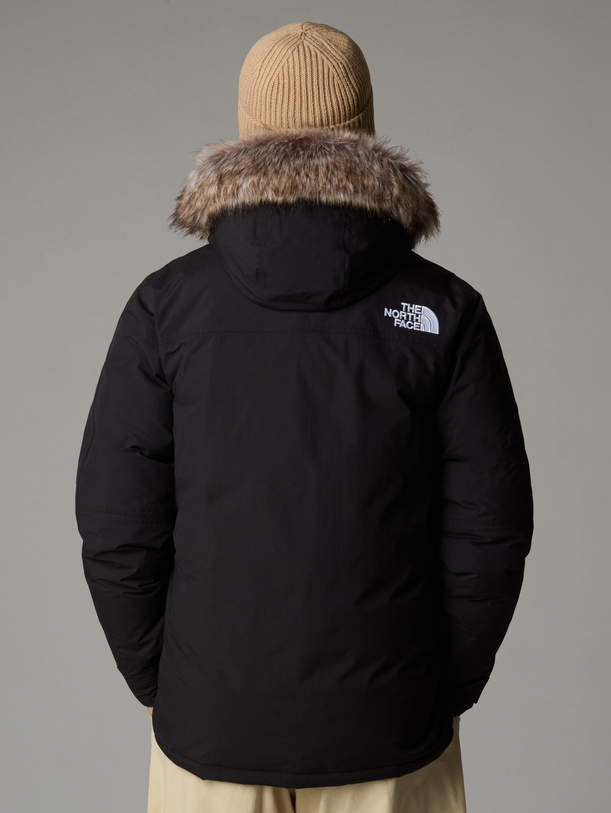 McMurdo Parka with Removable Hood in Black