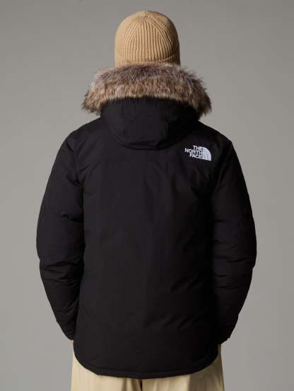 McMurdo Parka with Removable Hood in Black