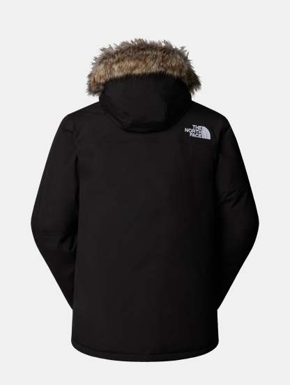 McMurdo Parka with Removable Hood in Black