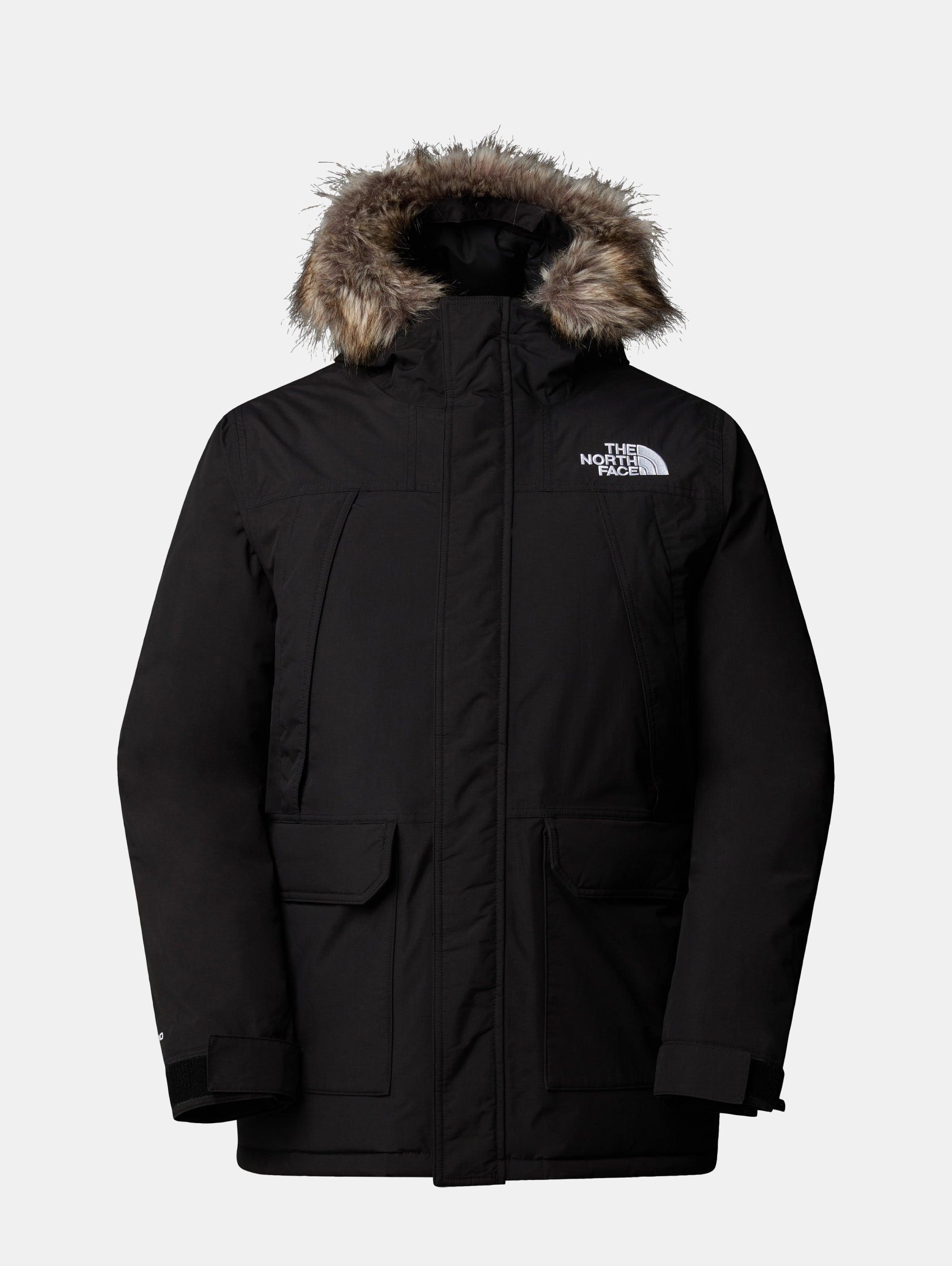 McMurdo Parka with Removable Hood in Black