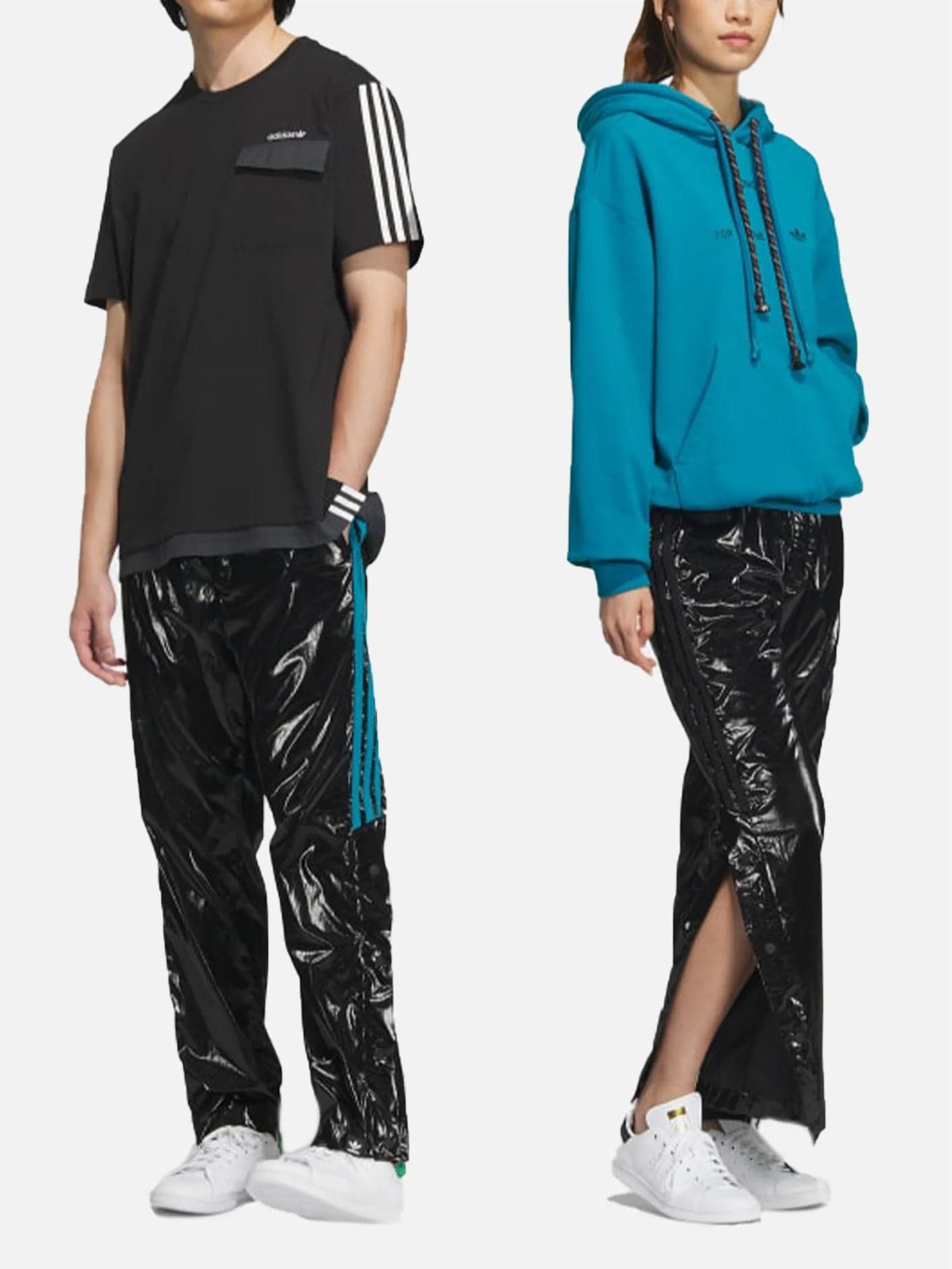 Song for the Mute x adidas Shiny Pants "Black"