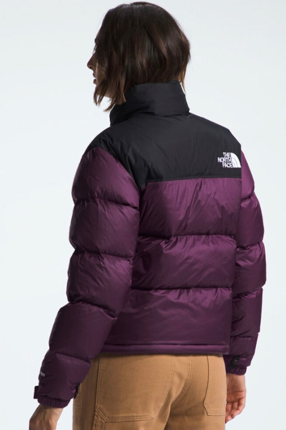 Tththe Nothtrth Fathtce Women's 1996 Retro Nuptse Jacket- Blackcurrant