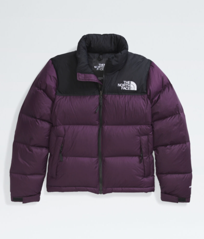 Tththe Nothtrth Fathtce Women's 1996 Retro Nuptse Jacket- Blackcurrant