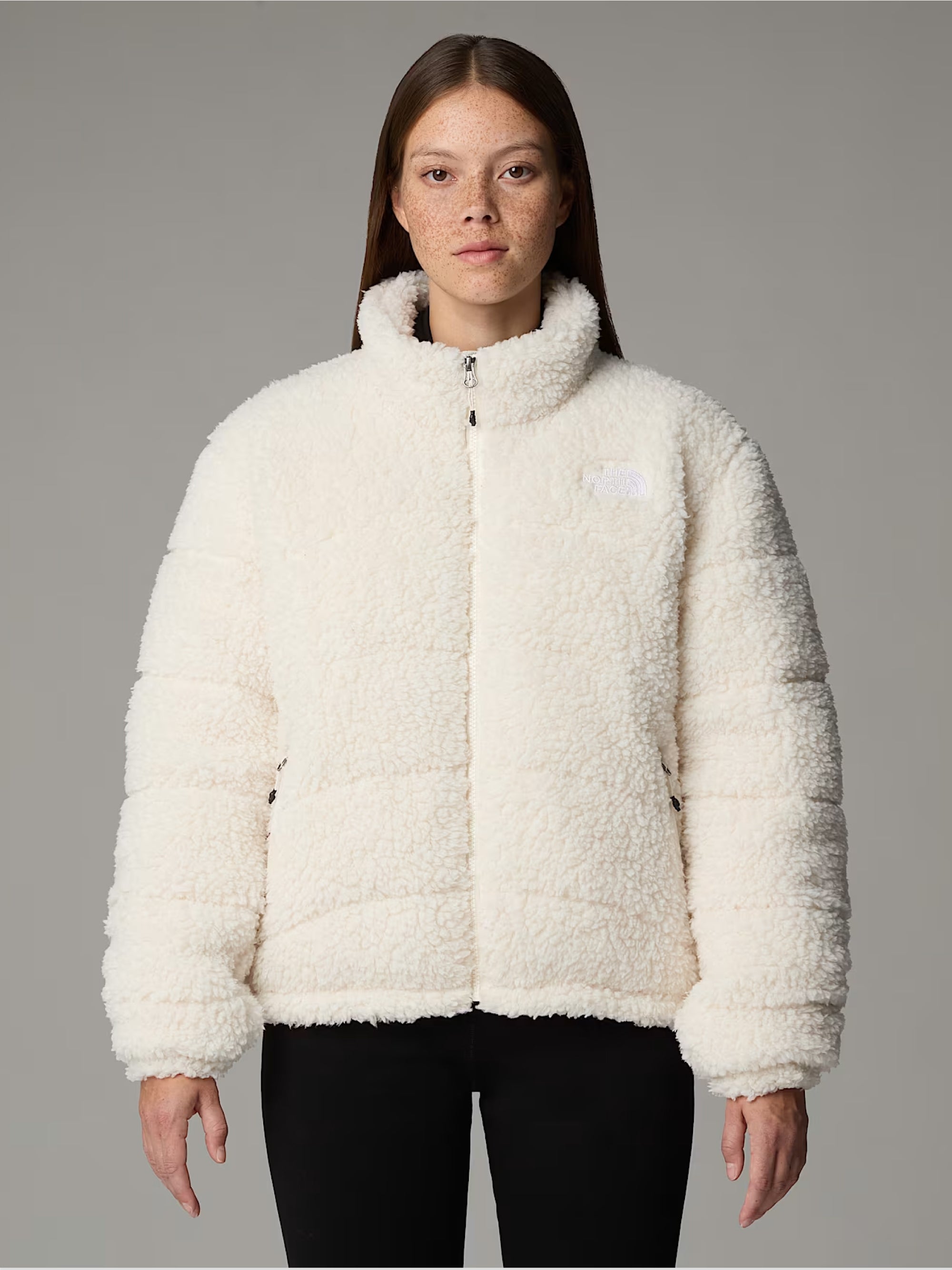 Long Pile White Jacket