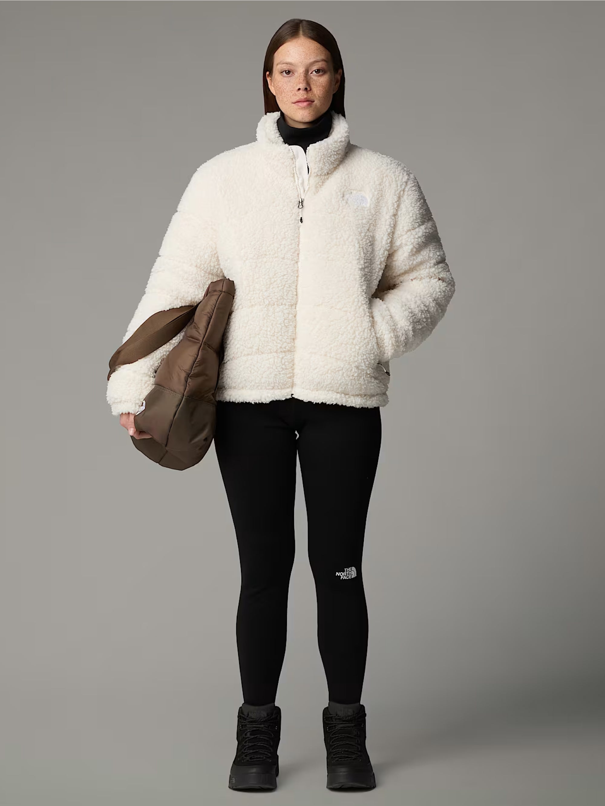 Long Pile White Jacket