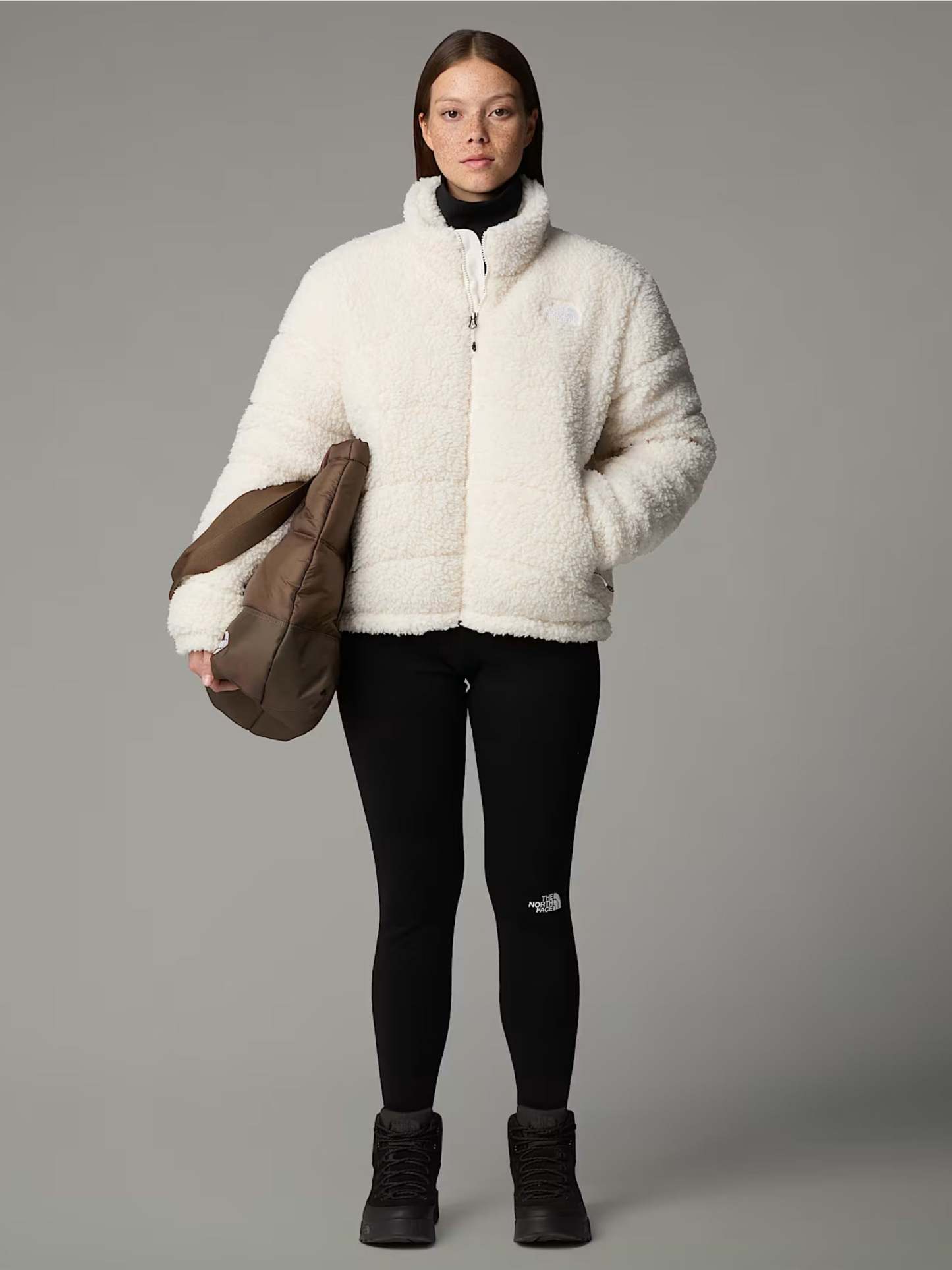 Long Pile White Jacket