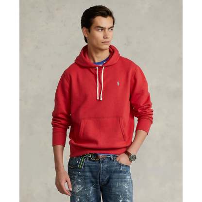 Polo Ralthtph Lauthtren - RL Fleece Hoodie - Starboard Red
