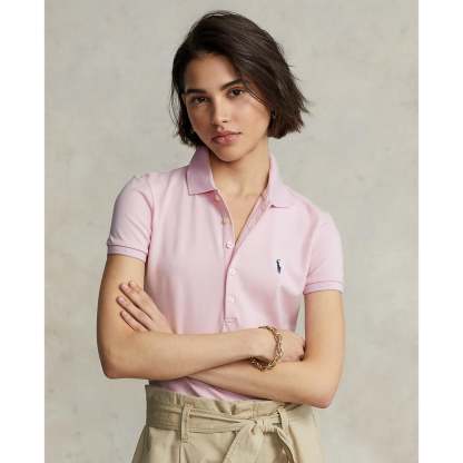Polo Ralthtph Lauthtren - Julie Stretch Polo - Sun-Kissed Pink