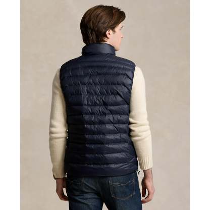 Packable Puffer Vest - Navy