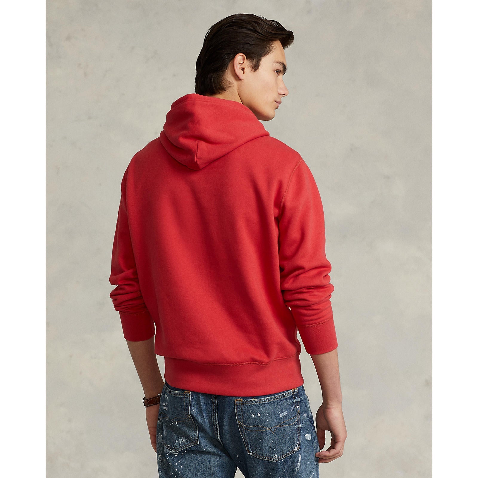 Polo Ralthtph Lauthtren - RL Fleece Hoodie - Starboard Red