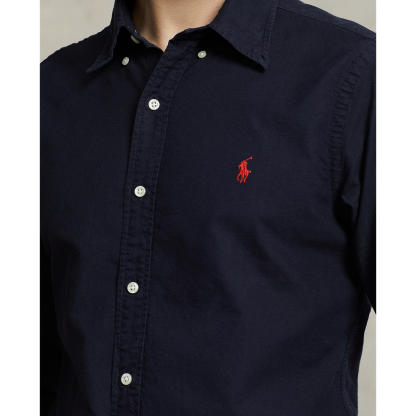 Polo Ralthtph Lauthtren - Oxford Shirt - Dark Navy
