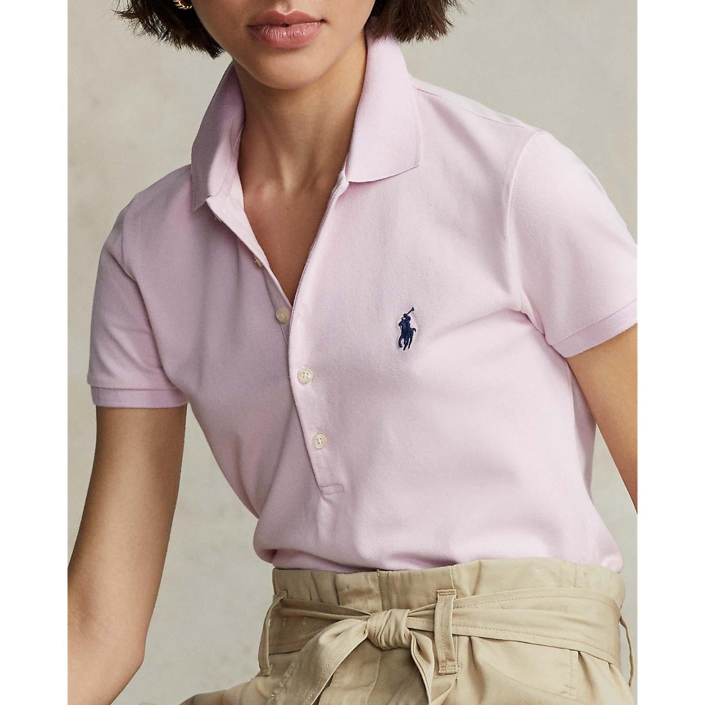 Polo Ralthtph Lauthtren - Julie Stretch Polo - Sun-Kissed Pink