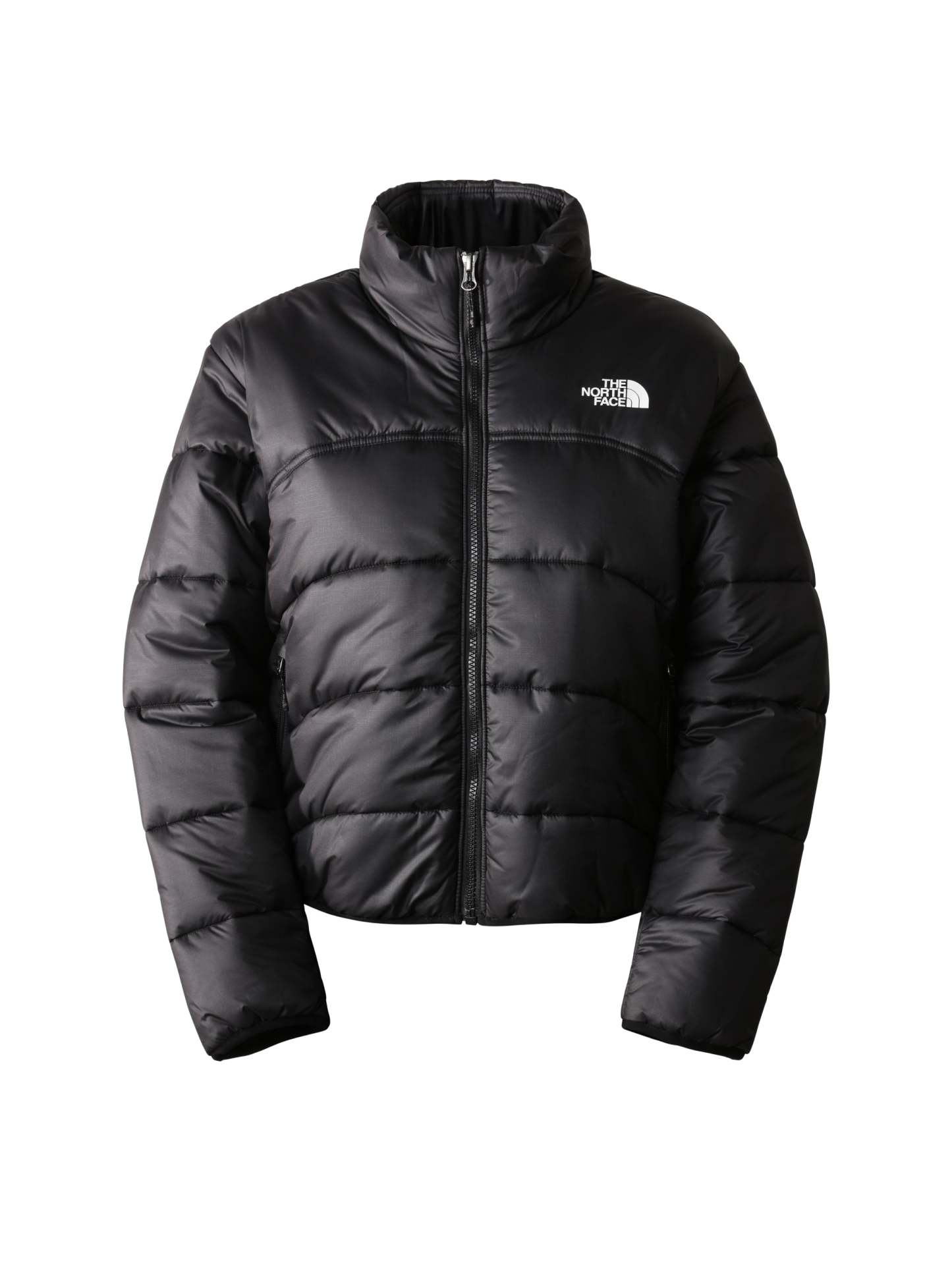 Short Relaxed Fit Black Down Jacket