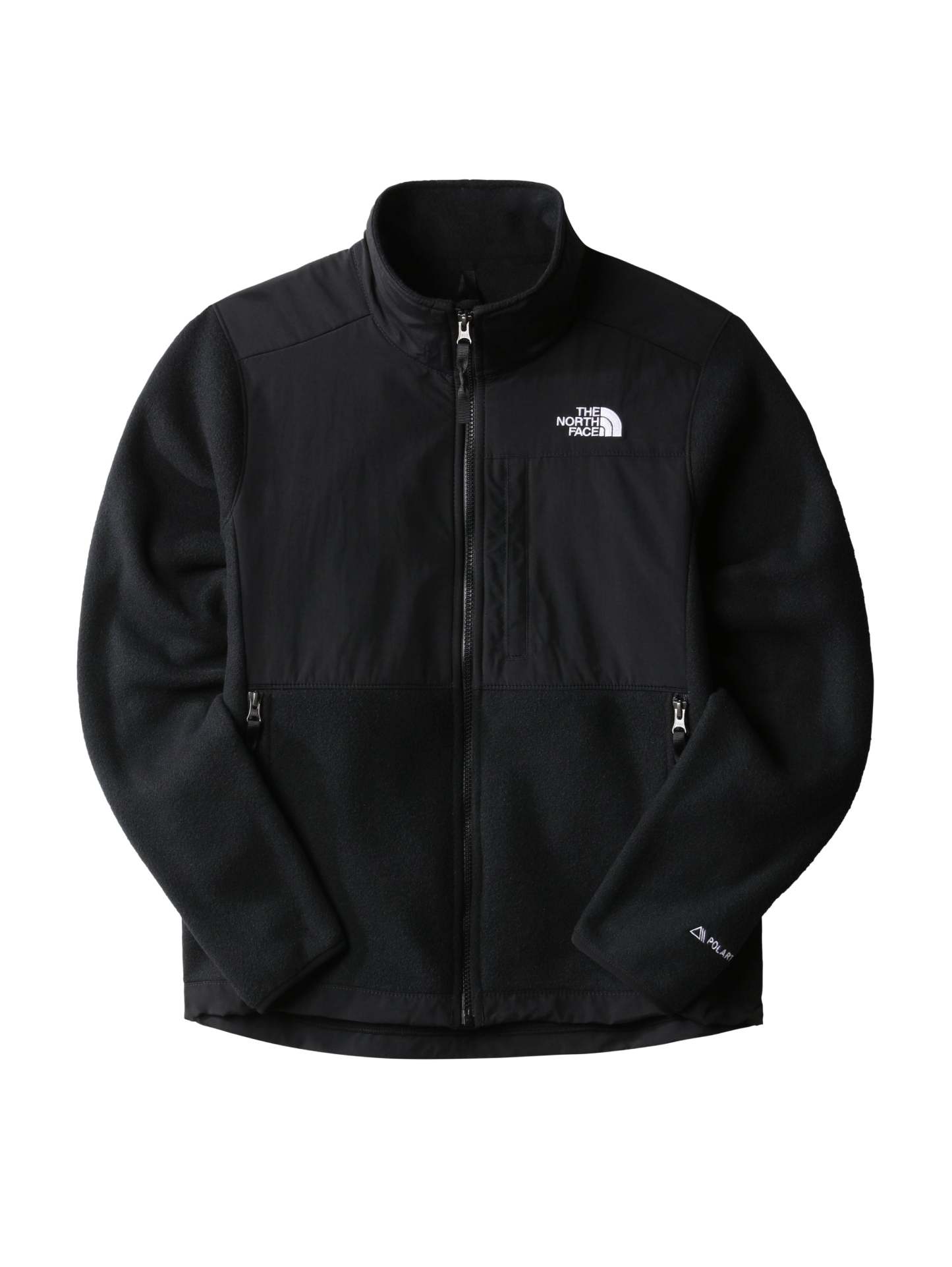 Denali Jacket in Black Recycled Fleece