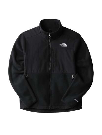 Denali Jacket in Black Recycled Fleece