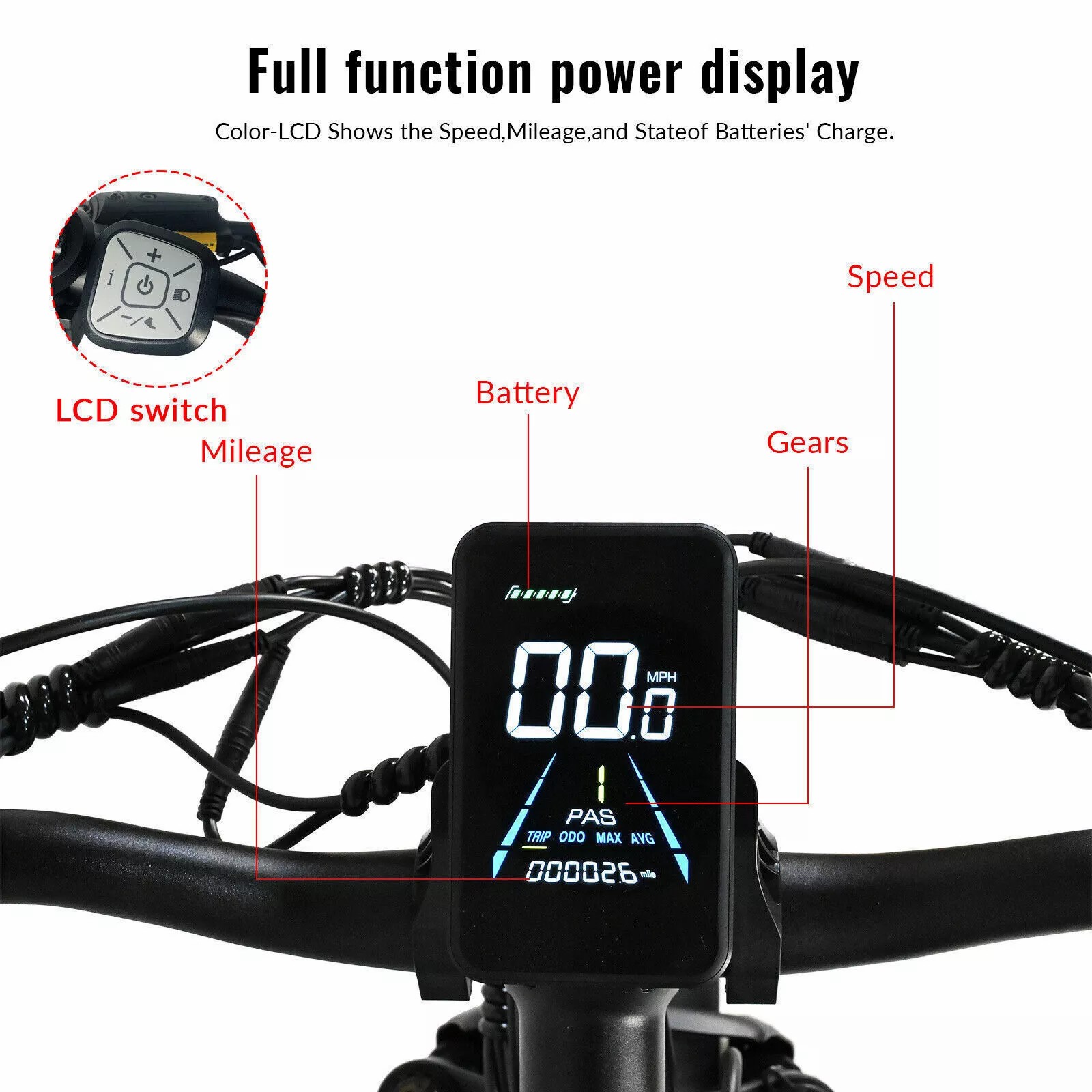 🚴‍♂️💨[2000W 48V]Dual motor adult wide tire electric bicycle🌟