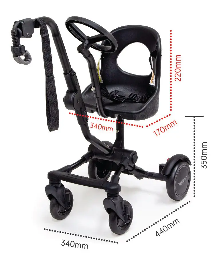Co Rider Measurements