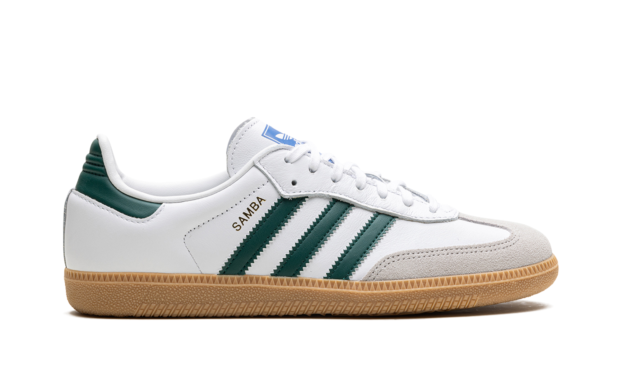Samba OG GS "White Collegiate Green Gum"