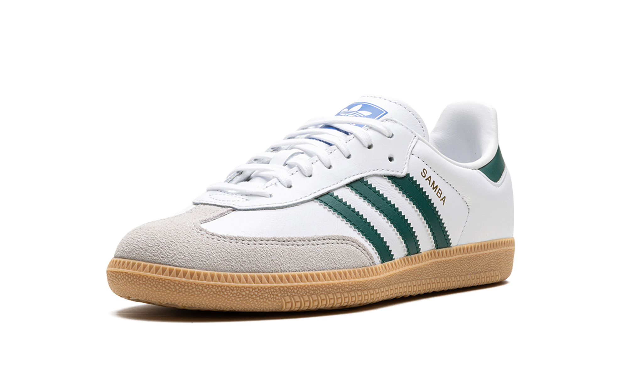 Samba OG GS "White Collegiate Green Gum"
