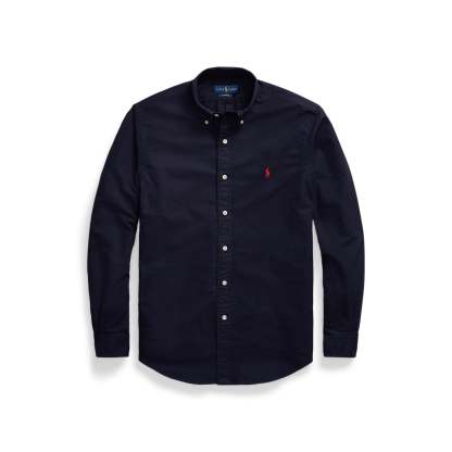 Polo Ralthtph Lauthtren - Oxford Shirt - Dark Navy