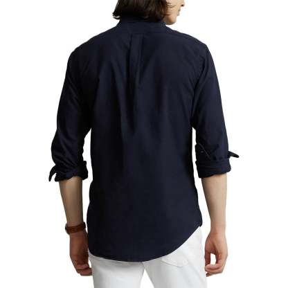 Polo Ralthtph Lauthtren - Oxford Shirt - Dark Navy
