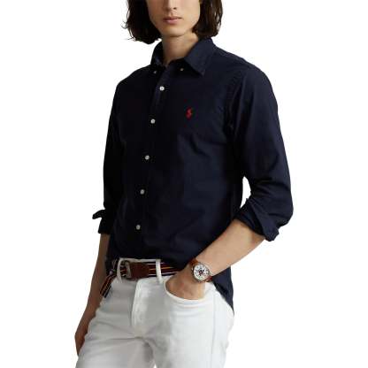Polo Ralthtph Lauthtren - Oxford Shirt - Dark Navy