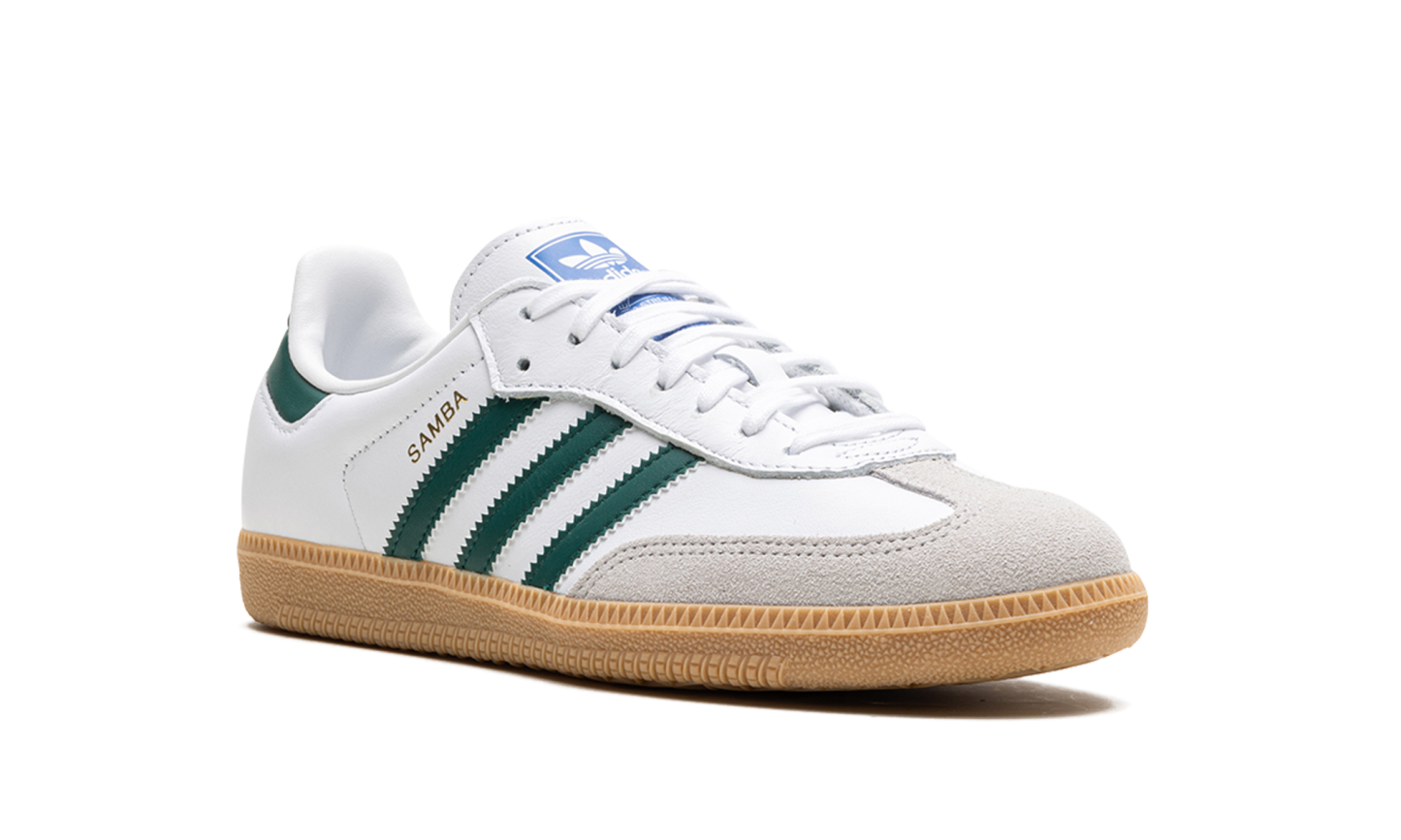 Samba OG GS "White Collegiate Green Gum"