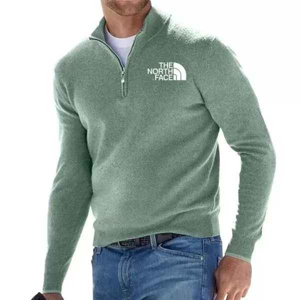 2024 Men's Basic Zipped Sweater