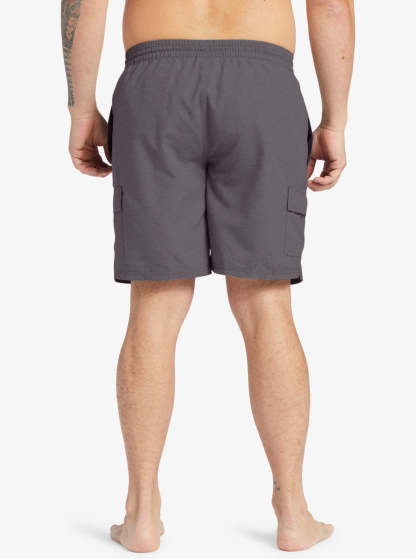 Waterman Balance 18" Volleys - Dark Grey Heather