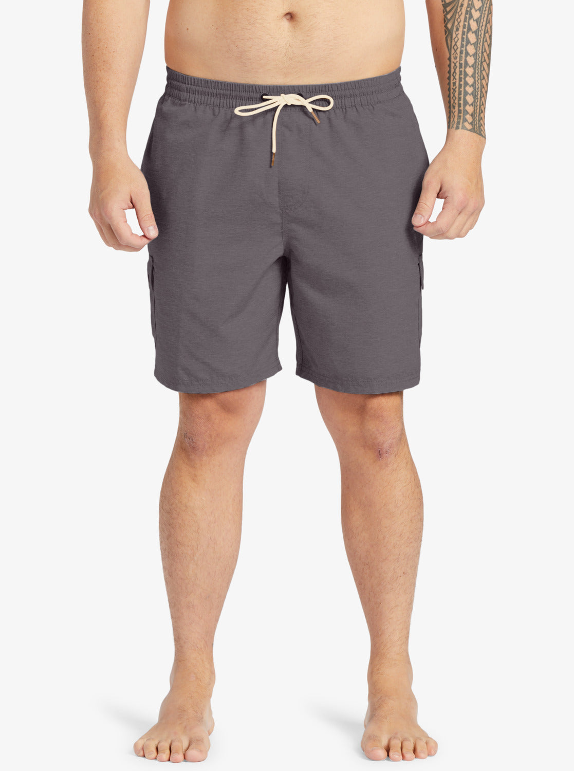 Waterman Balance 18" Volleys - Dark Grey Heather