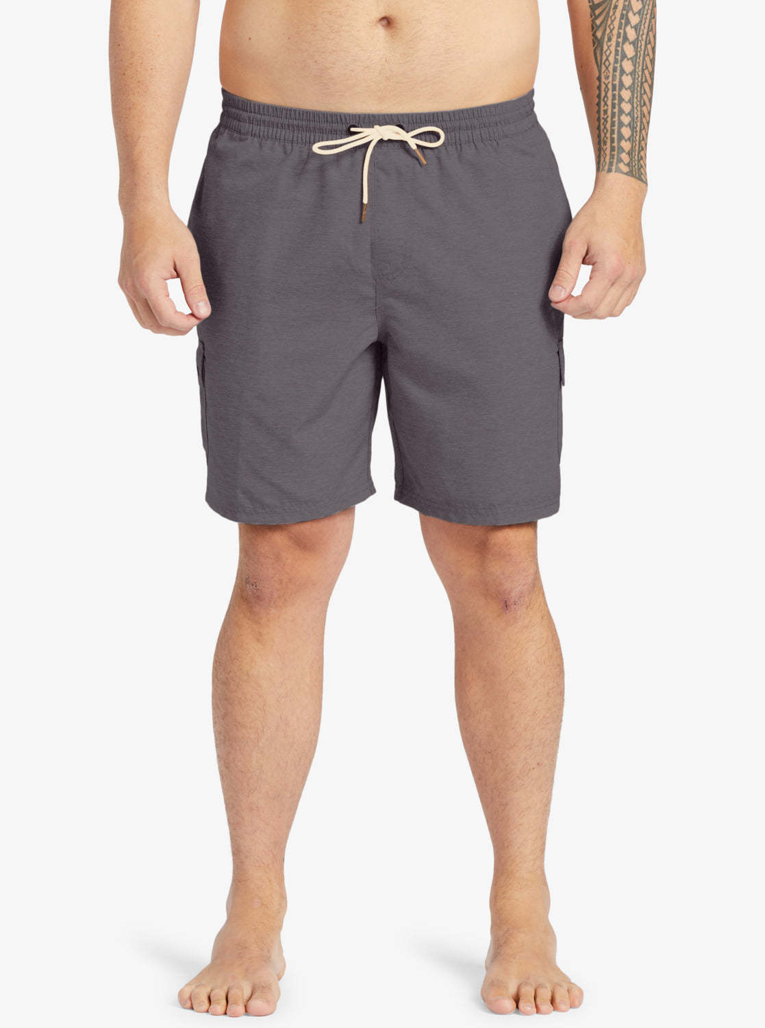 Waterman Balance 18" Volleys - Dark Grey Heather