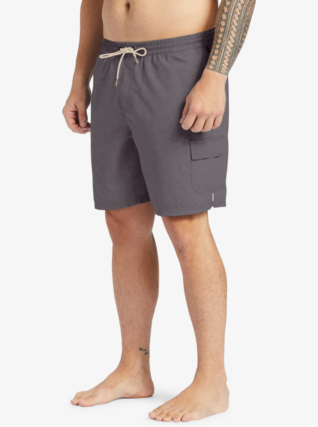 Waterman Balance 18" Volleys - Dark Grey Heather