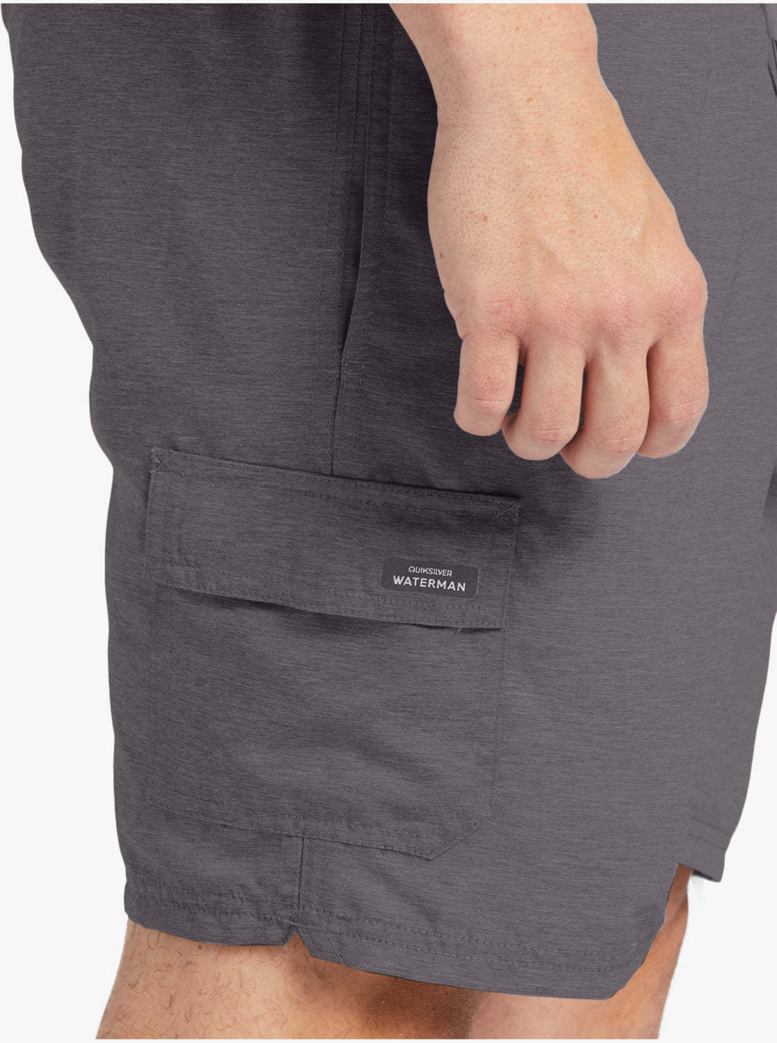 Waterman Balance 18" Volleys - Dark Grey Heather