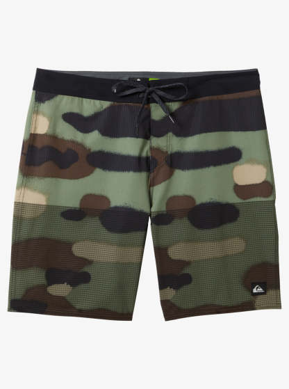 Highline Straight Leg 19" Boardshorts - Camo