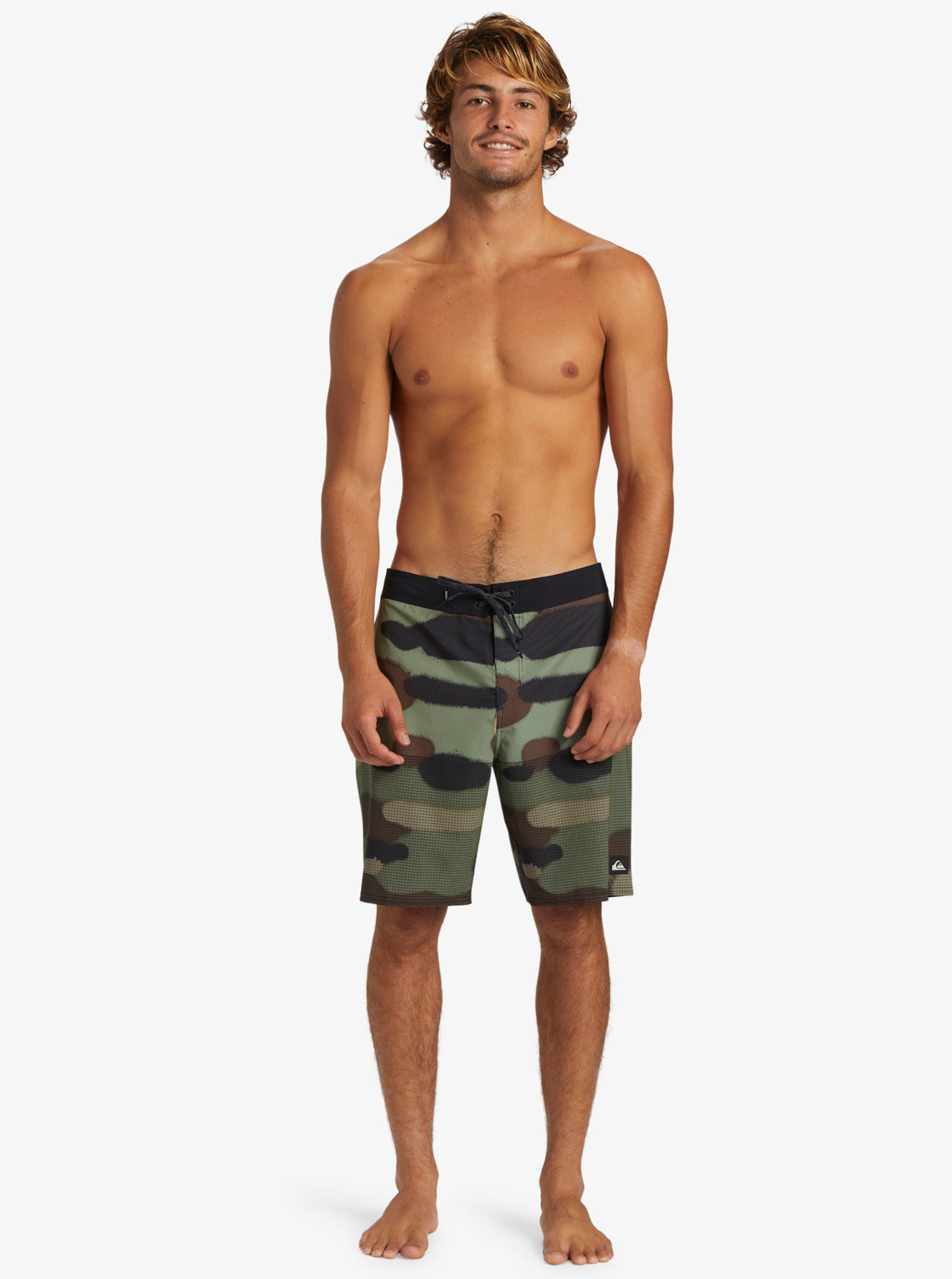 Highline Straight Leg 19" Boardshorts - Camo