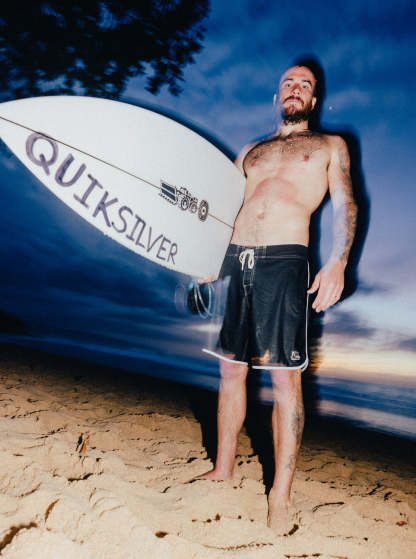 Original Scallop 18" Boardshorts - Black